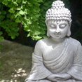 thumbnail image 2 of Vinta En Estatua de Buda Interior Exterior En Budismo Estatuilla Escultura Hogar R Ornt, 2 of 4
