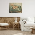 thumbnail image 2 of Stupell Industries Labradoodle Lounging on Sofa Animals Painting Wrapped Canvas Canvas Art Print Wall Art, 40 x 30, 2 of 7