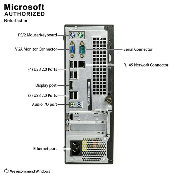 HP ProDesk 400 G2.5 SFF Business Desktop Computer PC, Intel Quad