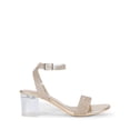 thumbnail image 3 of Sandalia DREAM PAIRS Talle 9.5 Dorada con Tacones y Pedrería Transparente, 3 of 6