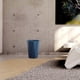 thumbnail image 5 of Pequeño bote de basura minimalista para lavandería de hotel y baño. azul, 5 of 7