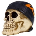 thumbnail image 4 of Treasure Cove P754678 Novelty Biker Durag Skull Desk Decoration, 4 of 5