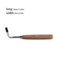 thumbnail image 4 of QualitChoice Piano Tuning Hammer Professional Man-carried L-shape Square Wrench Tuner Spanner Musical Maintenance Keyboards Tip Tool, 4 of 6