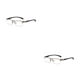 thumbnail image 3 of Minnieouse Gafas de lectura rectangulares, monturas de gafas para miopía, gafas de sol polarizadas para mujer, montura de gafas, lentes Type7 NO7, 3 of 6