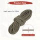 thumbnail image 3 of Uxcell Cuerda Paracord de 4 MM 10FT para Camping [1PCS] - Cuerda de 7 hebras 550LB para Tiendas de Camping y Lonjas [Marrón], 3 of 6