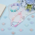 thumbnail image 4 of 1 Box 48Pcs 6 Styles 16mm Acrylic Beads Bulk Large Round Colorful Beads Opaque Glitter Loose Pink Plastic Beads for DIY Jewelry Making Supplies DIY Craft Necklace Bracelet Earring Beginners, 4 of 5