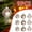 A4012, variant on christmas ornaments set Christmas 9-Piece 8cm Painted Transparent Assorted Ball Ornament Set outdoor christmas decorations