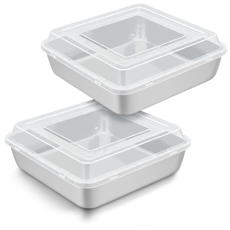 Walchoice 8x8" Square Baking Pan Set With Lids photo 1