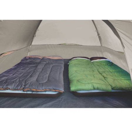 Coleman Highline 4-Person Dome Expandable Strong Frame Durable Fabric Stands 