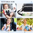 thumbnail image 5 of ALAZA Tropical Elephant Giraffe Car Seat Belt Adjuster Neck Covers Shoulder Cushions Pads M, 5 of 8