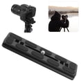 thumbnail image 1 of Aluminium Alloy Quick Release Plate, Camera Quick Release Plate CNC Machining Wear Resistant  for Arca Mount Ballhead 100mm,120mm,150mm, 1 of 7