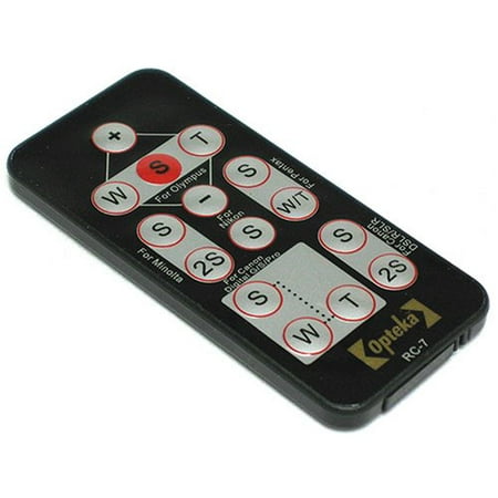 - Opteka RC-7 Wireless Remote Control for Canon EOS Digital Rebel XT, ELAN 7NE, K2 & T2, & Powershot G3, G5, G6, & S1 IS