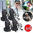 thumbnail image 1 of Walkie Talkie Baofeng BF-888S de 400-470 MHz, radio bidireccional de largo alcance y lote de auriculares, 1 of 5