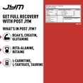 thumbnail image 2 of Post JYM Active Matrix - Post-Workout with BCAA's, Glutamine, Creatine HCL, Beta-Alanine, and More | JYM Supplement Science | Rainbow Sherbert Flavor, 30 Servings, 21.2 oz., 2 of 5