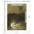 thumbnail image 5 of Art.com The War of the Worlds, a Martian Machine Contemplates the Drunken Crowd Photographic Print by Henrique Alvim Corr?a, White Frame Wall Art, 17" x 21", 5 of 5