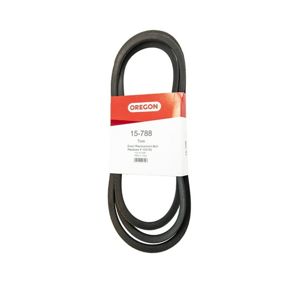Oregon 15-788 103" x 1 2" Deck Drive Belt 42" 48" 52" Toro Lawn Mower 260 300 XT 102742