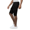 thumbnail image 3 of X RAY JEANS Men's Denim Cargo Shorts 12 Inches Inseam, Jet Black, 30, 3 of 7