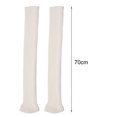 thumbnail image 4 of AYYUFE 1 Pair Women Leg Warmers Over Knee Knitted Autumn Winter Long Tube Windproof Boot Cuffs for Outdoor, 4 of 8