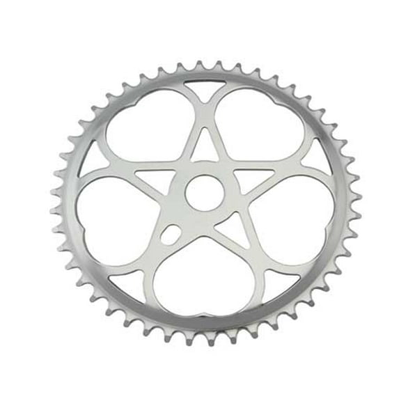 Lowrider Chainring Js-s46 46t 1/2 X 1/8 Chrome.bicycles, bikes, for lowriders, strech bikes, limos, chopper cruiser