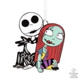 thumbnail image 3 of Hallmark Disney Tim Burton's The Nightmare before Christmas Jack and Sally Christmas Ornament, Metal, 3 of 6