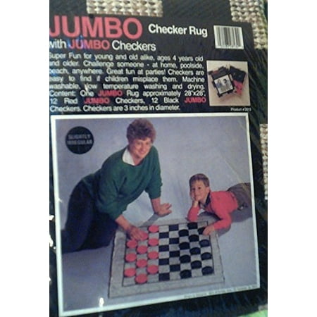 Jumbo Checker - jumbo checker rug with jumbo checkers