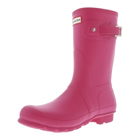 Hunter Original Short Rain Boot - 6M - Bright Pink