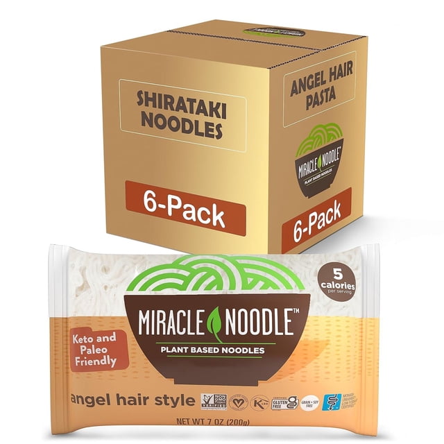 Fideos Miracle Noodle Variedad 6 unidades Miracle Noodle