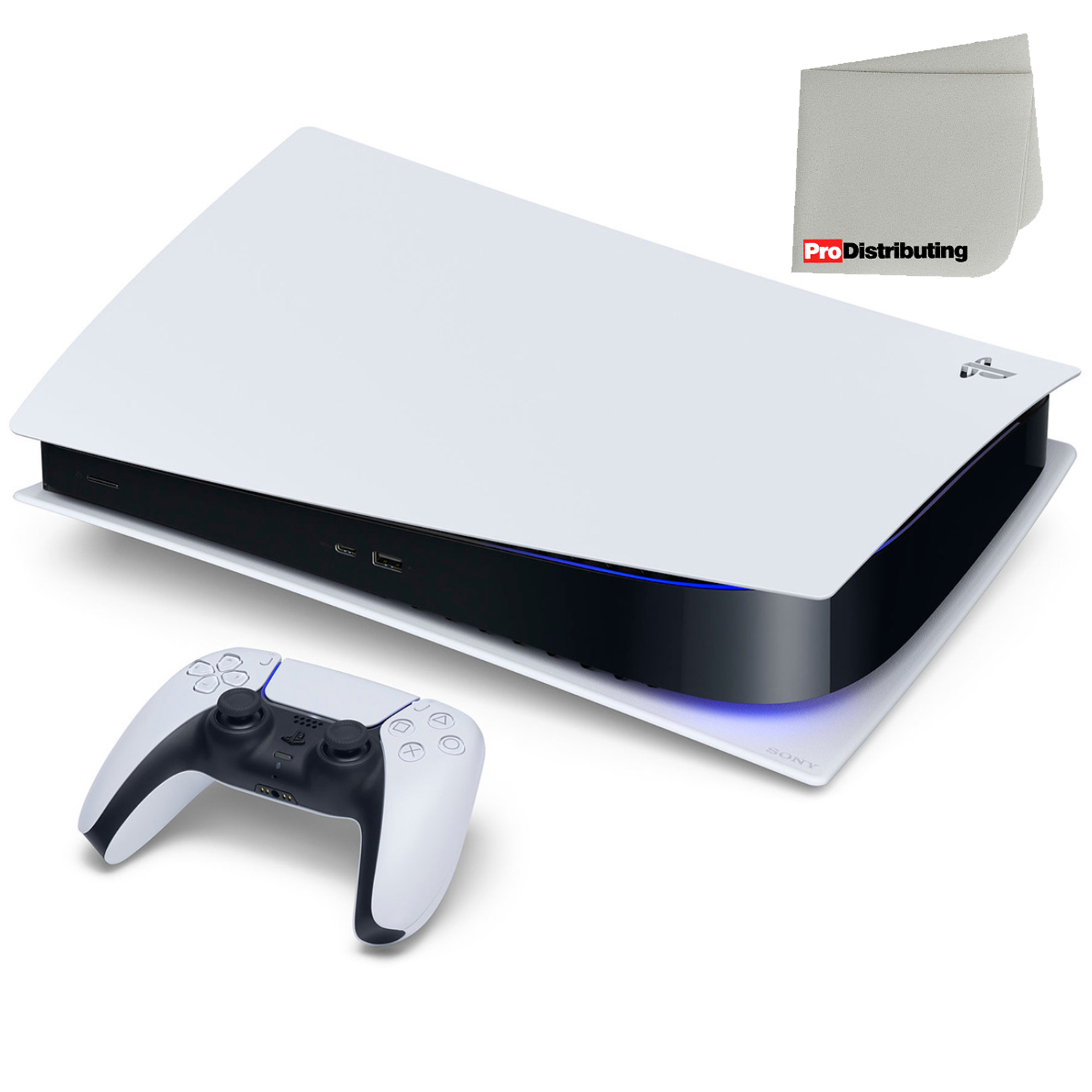 Sony restaurado, PlayStation 5, Consola de videojuegos, Edición Digital, 825 GB, Blanco, 6, 1, 1 2