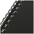 thumbnail image 3 of 2X Retro Cuaderno de Bocetos de Kraft Coil Cuaderno En Blanco Cuaderno Papelería Escolar Blanco Y Negro, 3 of 4