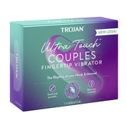 Trojan Vibrations Fingertip Personal Massager with Replaceable Batteries