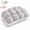 Grey, variant on EVHRZN Cooling Puff Pillow for Sleeping, Fluffy Down Support Bed Cloud Pillows, Soft Support Breathable Alternative Supportive Queen Pillow for Back Stomach Side Sleepers, Machine Washable