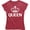Red, variant on Couple Crown Queen Love Matching Summer Fashion Womens Tops T-Shirt