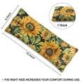 thumbnail image 4 of Sunflower and Butterfly Design Pillow - Breathable Seatbelt Cushion for Hysterectomy Recovery, 4 of 7