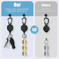 thumbnail image 5 of 2 Pack Retractable Badge Holder,Heavy Duty Badge Reel Keychain with ID Card Holder, Retractable Lanyard Keychain, 5 of 5