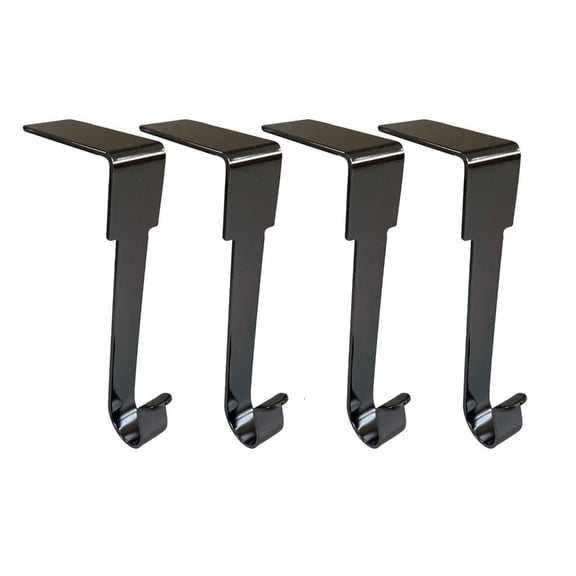 Christmas Stocking Holders Metal Hanging Hooks for Fireplaces Practical Mantel Hangers Decorative Ornament Grips