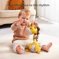 thumbnail image 3 of HEJULIK Dancing Talking Giraffe Toy, Mimicking Twisting Electronic Soft Plush Giraffe Toy with Record & Repeating What You Say, Singing Interactive Baby Toy for Toddler Boys Girls Gifts, 3 of 6