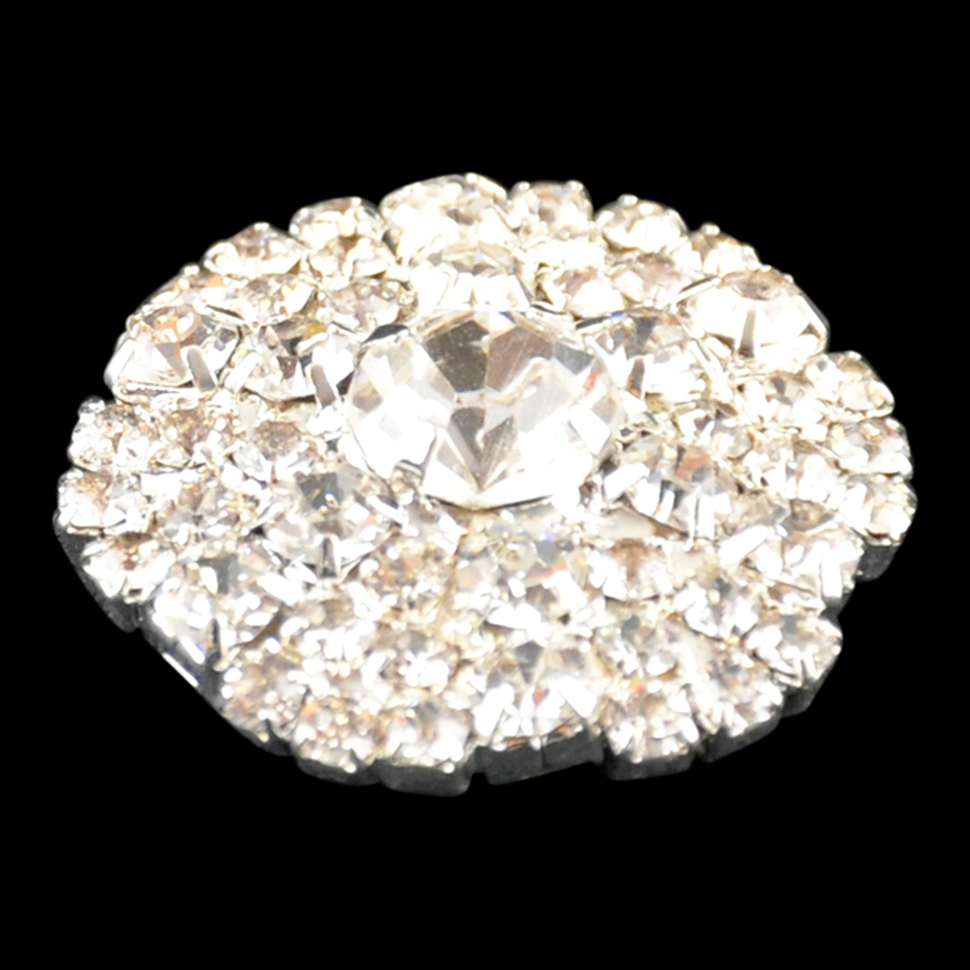 Belagio Enterprises - 1" Width Rhinestone Buttons (6pcs per Order) - BRB-120