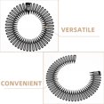 thumbnail image 3 of unbranded 12Ud Clips Elásticos Para Con Flexibles Negro Para Control Y Estilo, 3 of 8