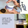 thumbnail image 3 of Lavender Odor Gel, 15 Ounce, 2 Pack - Safer Home Odor Absorber, Natural Plant-Based Deodorizer, Each 15 Ounce Lasts 30-60 Days, Suitable for Cooking, Trash, and Pets, 3 of 5