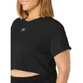 thumbnail image 3 of adidas Originals Women's Tee, Black/White, Large, 3 of 5