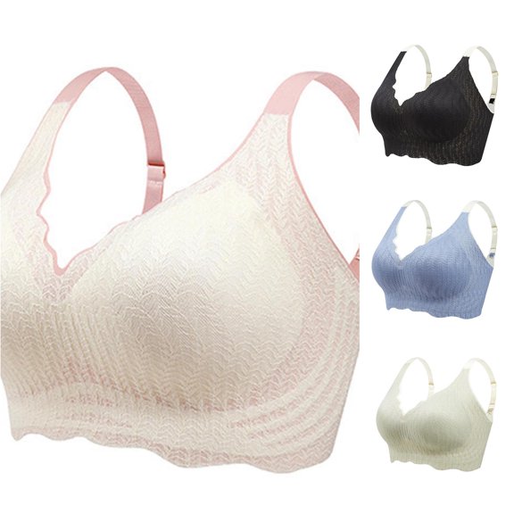 SIYUDAN Women's Jelly Gel Shaping Bra All Day Tender Care Women Bras Supportive Bra Comfort Tshirt Bralettes, Size XXXL