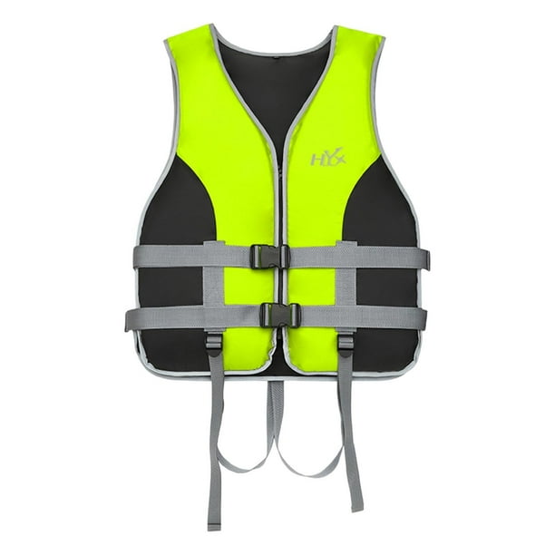 Chaleco salvavidas para adultos,Chaleco salvavidas para adultos,chaleco salvavidas para deportes acuáticos,grande,Chaleco salvavidas flotante para navegación y natación,Chaleco verde 2XL