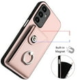 thumbnail image 6 of Allytech Galaxy A05S Wallet Case with Ring Holder Stand, Premium PU Leather Cards Slots Back Cover Shell Shockproof Phone Case for Samsung Galaxy A05S, Pink, 6 of 6