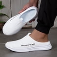 thumbnail image 2 of Men’s Lightweight Slip On Mule Sneakers Breathable Cushioned Casual Walking Shoes with Non Slip Sole for Travel Indoor Outdoor Everyday Comfort Wear, 2 of 7