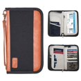 thumbnail image 1 of Carteras para pasaporte, organizador de viaje familiar con funda para documentos con bloqueo RFID, tarjeta de embarque, pasaporte, tarjeta de crédito, identificación, 1 of 5