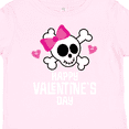 thumbnail image 4 of Inktastic Happy Valentines Day Girls Skull Girls Toddler T-Shirt, 4 of 5