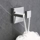 thumbnail image 3 of Nolimas Gancho para toallas de baño Sus 304 de acero inoxidable cuadrado para ropa, toalla, bata, armario, puerta, esponjas, colgador para baño, cocina, garaje, resistente, montado en la pared, acabad, 3 of 5