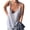 Grey, variant on Joernso Women Casual Solid Color Sleeveless Low-cut Neck Tank Top Loose Cotton Vest