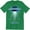 Green, variant on Amazing 3D UFO Alien Space Ship Flying Object Men's Gift T-Shirt