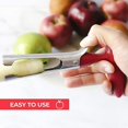 thumbnail image 2 of Herramienta para descorazonar manzanas de alta calidad Yjmei - Fácil de usar y limpiar, descorazonador de manzana resistente con punta fuertemente dentada - Descorazonador de acero inoxidable para man, 2 of 5